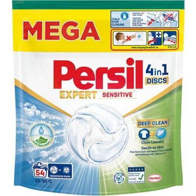 Persil 4v1 Deep Clean Expert Sensitive prací kapsle 54 PD – Hledejceny.cz