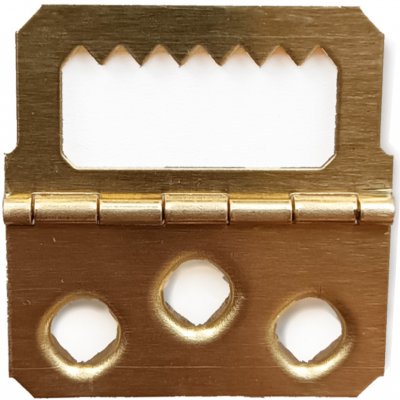 Háček na obrazy - zubatý narážecí do podkladu (pant) – Zboží Živě