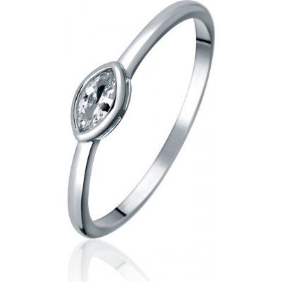 JVD Dámský stříbrný zásnubní prsten se zirkonem SVLR0993X61BI
