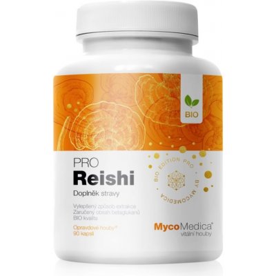 MycoMedica PRO Reishi 90 rostlinných kapslí – Hledejceny.cz