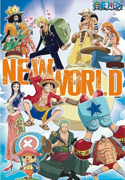 Plakat Plakat Obraz One Piece New World Team 61 X 91 5 Cm Seznamzbozi Cz