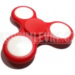 Fidget spinner LED červený – Zboží Dáma