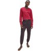 Pánské pyžamo Calvin Klein NM2178E pánské pyžamo dlouhé červeno černé