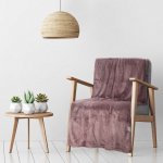 Takoy DESIGN 91 Přehoz na křeslo / deka CINDY 5 měkký a příjemný na dotek s raženým vzorem rybí kosti-HF-401099 70 x 160 cm – Zboží Dáma