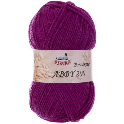 VLNIKA Příze Abby 200 ponožková Varianta: 65 – Zboží Dáma