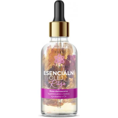 LeFleur Růže s okvětními lístky 100% přírodní esenciální olej 30 ml – Hledejceny.cz