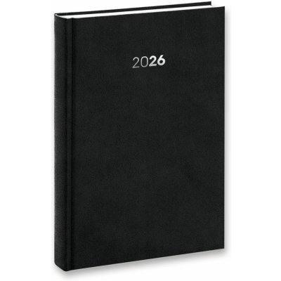 Presco Balakon A5 denní 2026 černý – Zboží Dáma