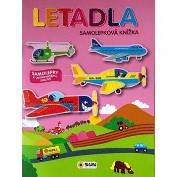 Letadla samolepková knížka