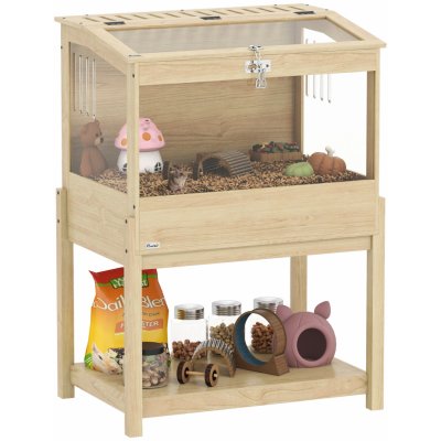 MM Handel Klec pro křečky 2patrová klec pro hlodavce se skládacím víkem velká 83,2 x 50 x 103 cm – Zboží Mobilmania