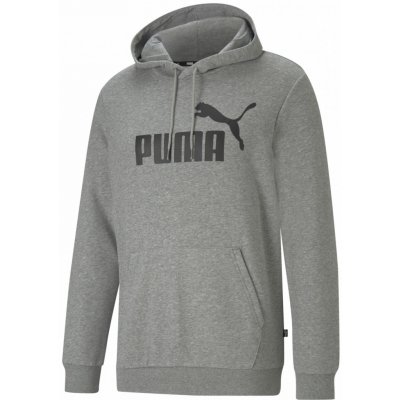 Puma ESS Big Logo Hoodie TR šedá – Zboží Mobilmania