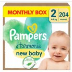 Pampers Harmonie 2 204 ks – Zboží Mobilmania
