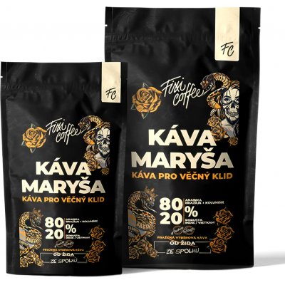 Fixi Coffee kávová směs Maryša jemně mletá 250 g – Zboží Dáma