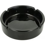 KRCZ Cigaretový popelník skleněný Basic černý 10,5cm – Zboží Dáma