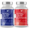 Doplněk stravy Valentus Total Carb Burners AM/PM 60 kapslí+60 kapslí