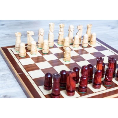 Dřevěné šachy Zámecké veliké – Zboží Dáma