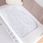Tulimese Letní spací pytel černobílé tečky s modrou – Hledejceny.cz