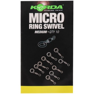 Korda Obratlík Micro Rig Ring Swivel Large – Zboží Mobilmania