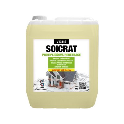 SOICRAT protiplísňová penetrace V1311S, 5 kg – Hledejceny.cz