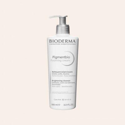Bioderma Pigmentbio Foaming Cream čisticí krém proti tmavým skvrnám 500 ml – Zboží Dáma
