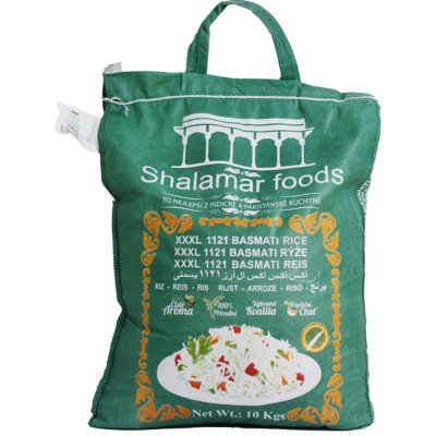 SHALAMAR Rýže basmati extra dlouhá 5kg – Zboží Dáma