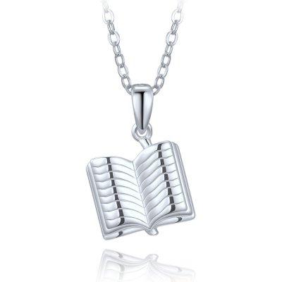 Minet Stříbrný náhrdelník kniha JMAN0656SN48 – Sleviste.cz