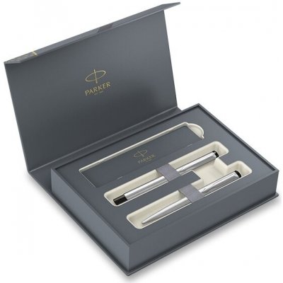 Parker Vector Stainless Steel CT dárková sada plnicí pero a kuličkové pero 1502/2505443 – Hledejceny.cz