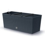Prosperplast Rato case Samozavlažovací truhlík 60 x 25 x 24 cm antracit – Hledejceny.cz