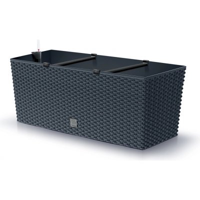 Prosperplast Rato case Samozavlažovací truhlík 60 x 25 x 24 cm antracit – Hledejceny.cz