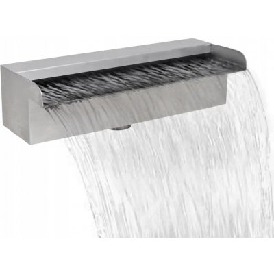 zahrada-XL Obdélníková bazénová fontána nerezová ocel 30 cm – Hledejceny.cz