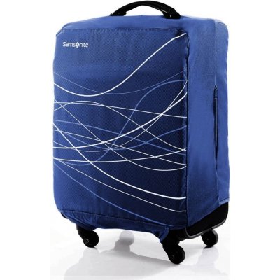 Samsonite obal na kufr Foldable Luggage Cover M indigo blue od 899 Kč -  Heureka.cz