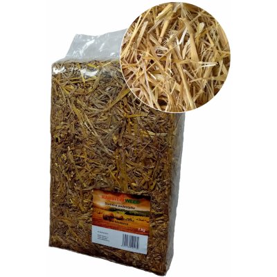 Rabbit&Weed Slaměná podestýlka 1 kg – Zboží Dáma