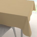 Biante Velký ubrus BKU-107 Pískově béžový 240x240 cm – Sleviste.cz