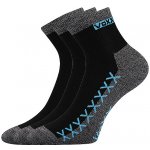 VoXX VECTOR Sportovní ponožky 3 páry Černá – Zboží Dáma
