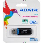 ADATA Flash Disk 32GB C906, USB 2.0 Classic, černá