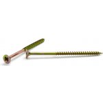 Vrut univerzální 5x140 žlutý zinek, zápustná hlava, křížová drážka, částečný závit – Sleviste.cz