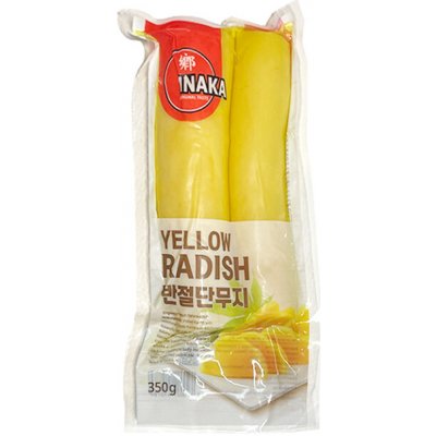 Inaka nakládaná žlutá ředkev půlená 350 g – Zboží Dáma