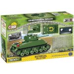 COBI 2708 World War II Americký tank Sherman M4A1 – Zbozi.Blesk.cz