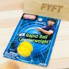 Jojo 5A protizávaží Rapid Ball Duncan na freehand yoyo styl Žlutá