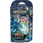 Disney Lorcana TCG Whispers in the Well: Starter Deck Sapphire & Steel – Zboží Mobilmania