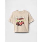 Baby tričko Gap & Hot Wheels béžová – Sleviste.cz