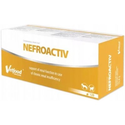 Vetfood NefroActiv podpora ledvin pro kočky 120 kapslí – Hledejceny.cz