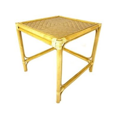 Ratan Ratanový stolek hranatý, světlý N090S ratanový stolek velký