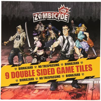 Cool Mini Or Not Zombicide: 9 Double Sided Game Tiles – Zboží Mobilmania