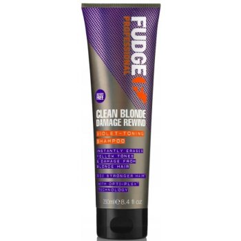 Fudge Clean Blonde Damage Rewind Purple Toning Shampoo 250 ml