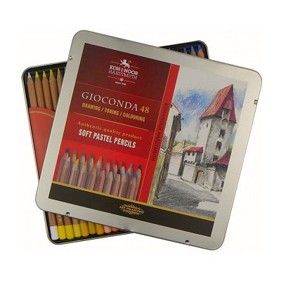 KIN Suché pastely v tužce 48 ks – Zboží Dáma