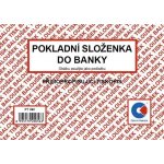 Baloušek Tisk PT080 Pokladní složenka do banky, A6, samopropisovací – Hledejceny.cz