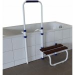 Herdegen Schůdky do vany s madlem 130 kg – bezpečný vstup pro seniory – Zboží Mobilmania