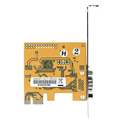 StarTech.com PCI Express Serial Card, PCIe to RS232 (DB9) Serial Interface Card, PC Serial Card with 16C1050 UART, Standard or Low Profile Brackets, COM Retention, For Windows & Linux - PCIe to DB9 Ca – Zboží Živě