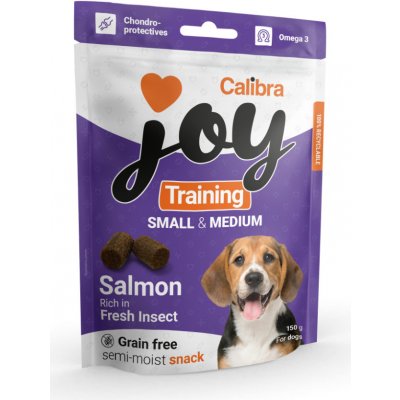 Calibra Joy Dog Training Small & Medium Salmon with Insect 150 g – Zboží Mobilmania