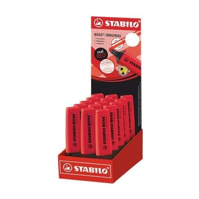 Stabilo Boss original Stabilo červený 70/15-7 – Hledejceny.cz